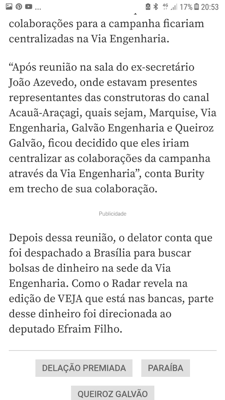 IMG 20200117 WA0281 - DEU NA VEJA : Azevedo acertou pessoalmente com construtoras e alinhou dinheiro da Transposição para campanhas do PSB