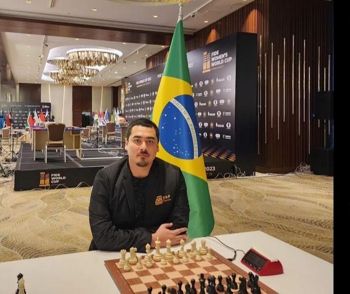 Enxadrista catanduvense representa o Brasil em torneio na Holanda