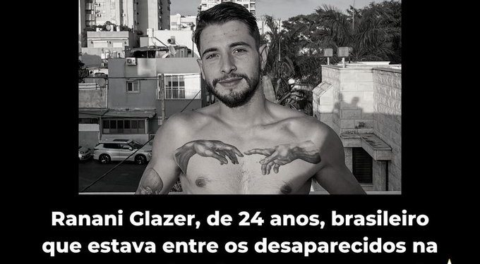 VÍTIMA DO HAMAS: Brasileiro que estava desaparecido é encontrado morto por autoridades de Israel